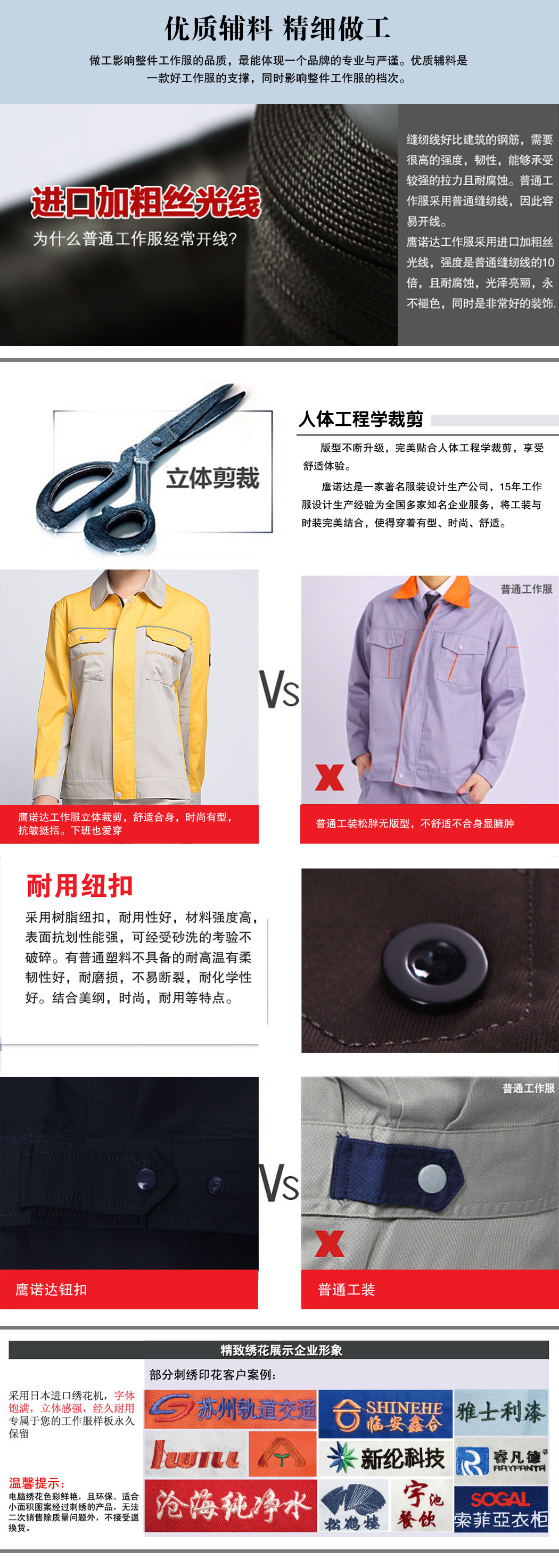 米色拼黄秋季工作服AC08-1(图2)