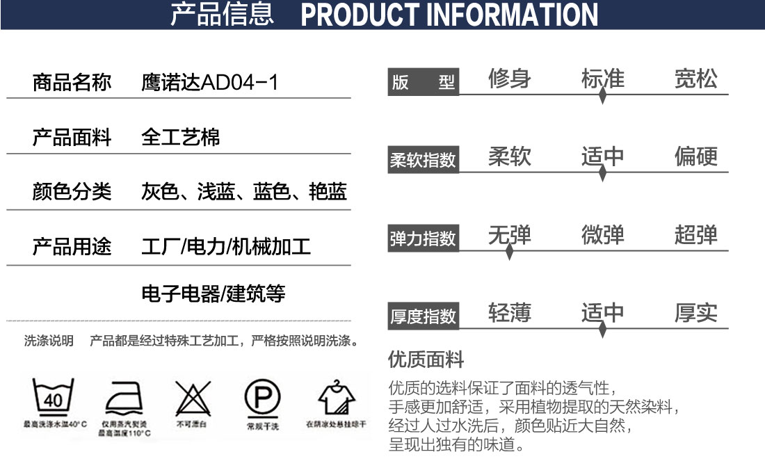 夏季短袖工作服详情